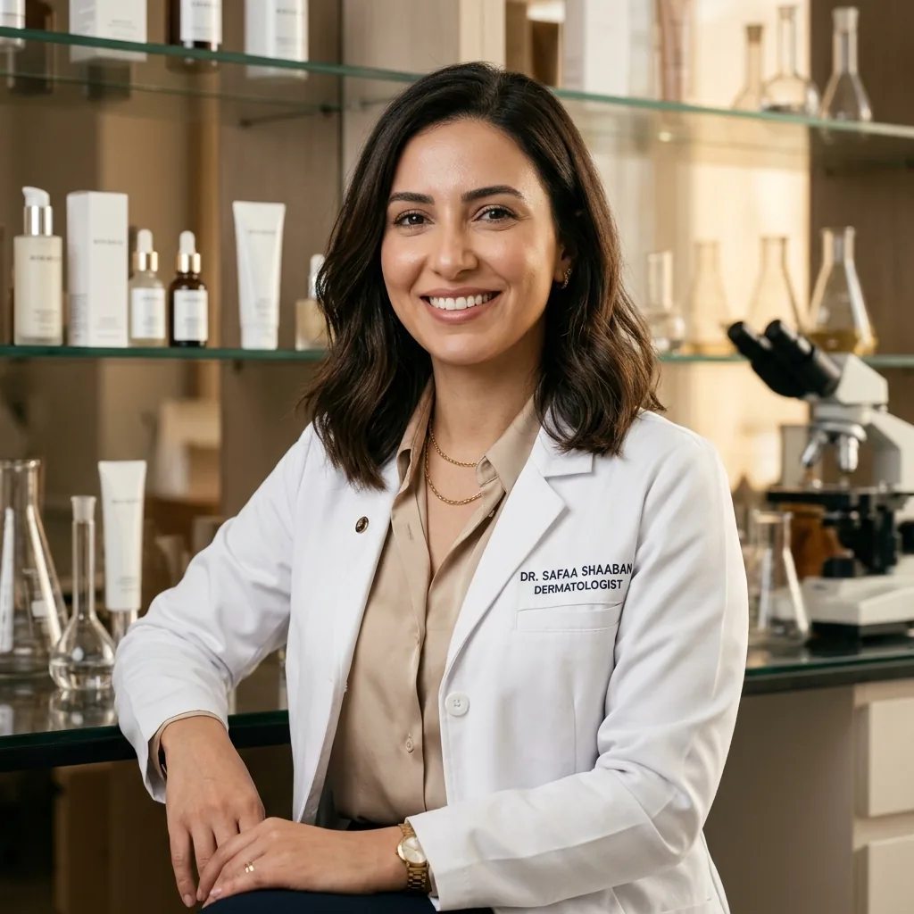Dr. Safaa Shaaban, Founder & Clinical Skincare Formulator